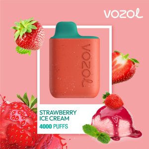 Star4000 Strawberry Ice Cream – Tigara electronica de unica folosinta – Vozol
